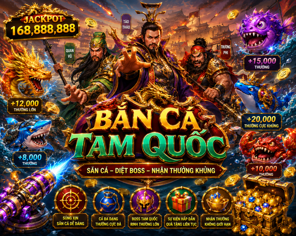 Bắn Cá Tam Quốc Là Gì? Khám Phá Game Bắn Cá Chủ Đề Tam Quốc - vaxon.dev