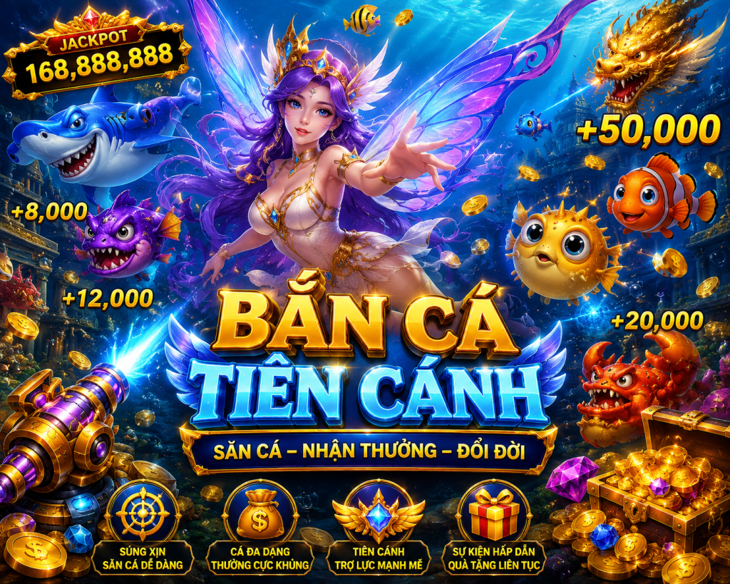 Bắn Cá Tiên Cánh Là Gì? Game Bắn Cá Chủ Đề Tiên Cánh - vaxon.dev