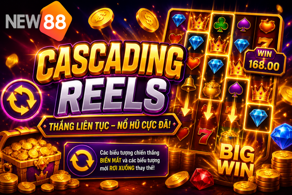 Cascading Reels Là Gì? Tìm Hiểu Cơ Chế Thác Nước Trong Game Nổ Hũ - vaxon.dev