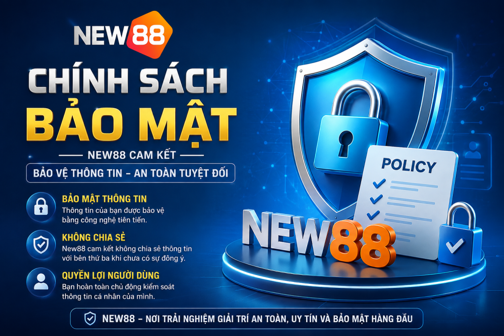 Chính Sách Bảo Mật New88 – Quy Định Bảo Vệ Thông Tin - vaxon.dev