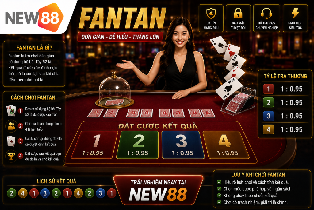 Fantan Là Gì? Luật Chơi, Cách Tính Kết Quả Và Các Cửa Cược - vaxon.dev