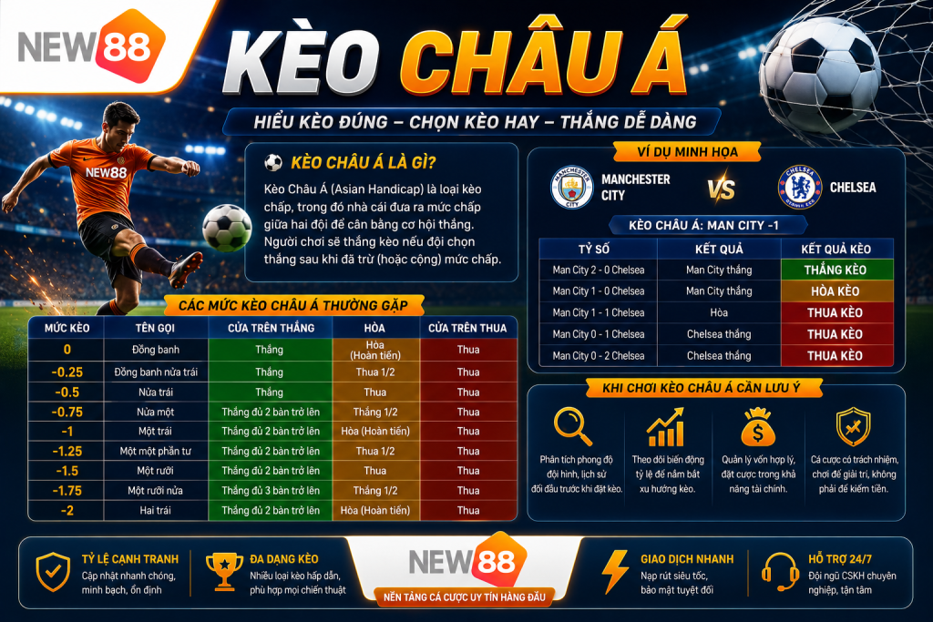Kèo Châu Á Là Gì? Hướng Dẫn Cách Đọc Kèo Chi Tiết - vaxon.dev