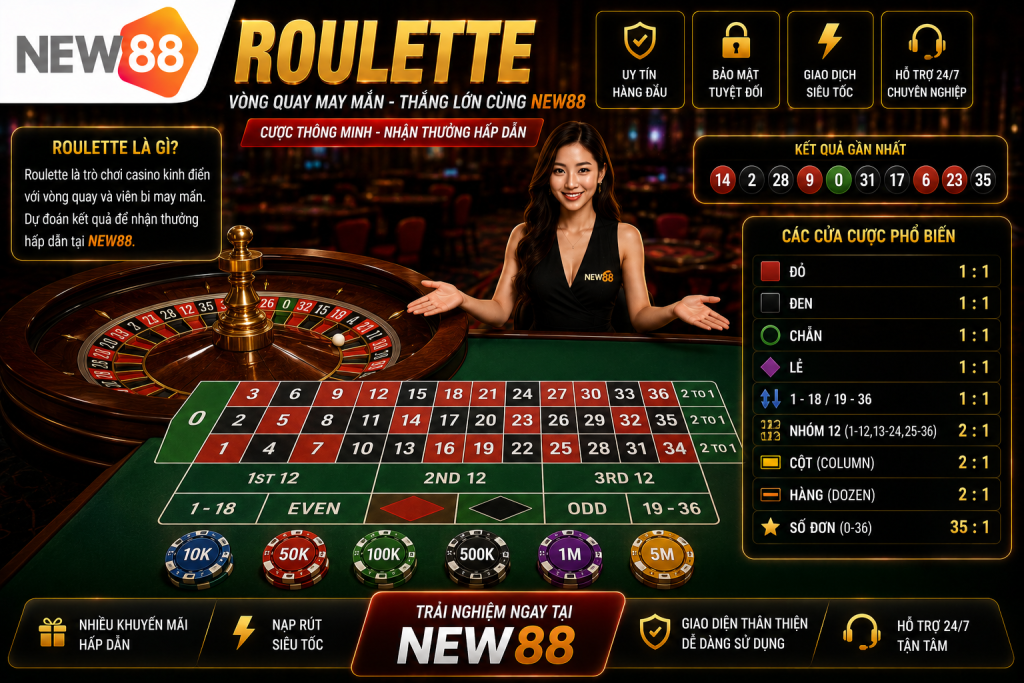 Roulette Là Gì? Luật Chơi, Cách Đặt Cược Và Các Cửa Phổ Biến - vaxon.dev